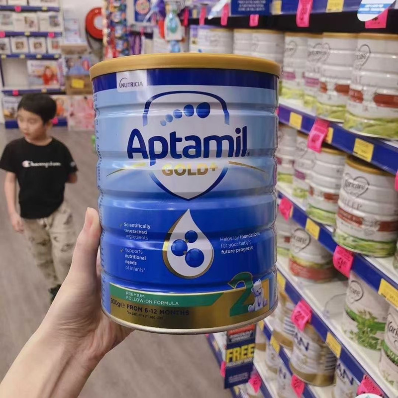Aptamil Gold, Australia, loves him two pieces of milk powder, 6 cans