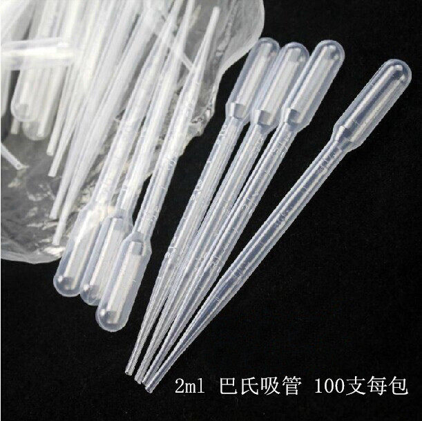 100 disposable plastic scale straws 3ml Bus Straws Dropper Handmade Soap Essence Essential Oils Straws