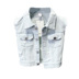 An Anibib denim vest 2019 áo khoác trẻ em mùa hè Quần áo trẻ em nước ngoài trong quần áo nam trẻ em nam bên ngoài mặc vest - Áo ghi lê quần áo trẻ em hàn quốc Áo ghi lê