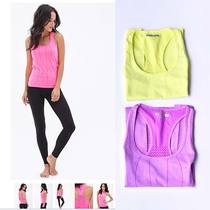 Super beautiful half-price I-shaped vest fitness clothes womens yoga clothes Slim thin running breathable sports blouse T