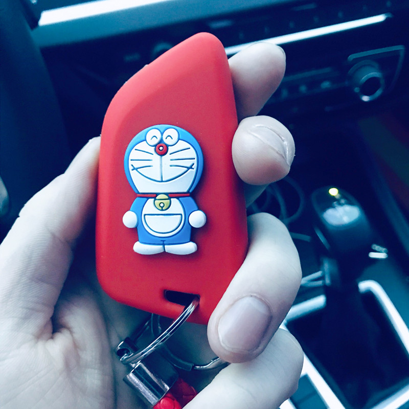 Suitable for BMW7 series GT key bag new X6 X1 X4 2 3 series 530li car silicone sleeve female blade 118i