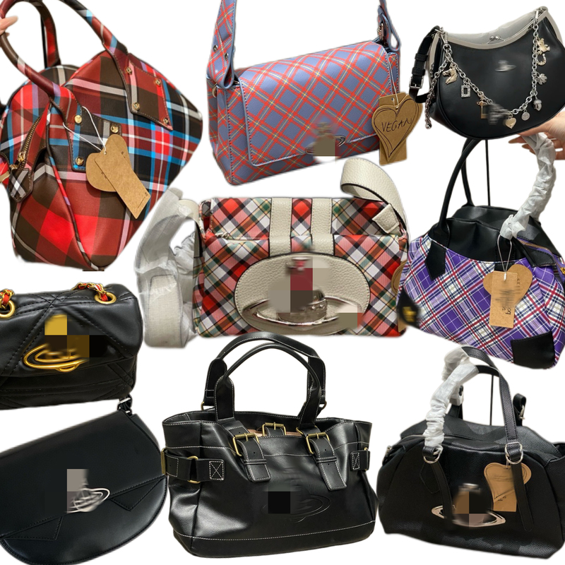 【Foreign Trade Saturn Collection】Niche Design High-End Motorcycle Bag Commuter Shoulder Crossbody Bag Handbag for Women