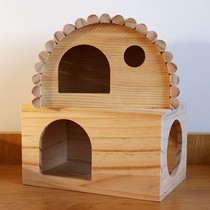 Luding Chicken Ostomy Supplies Special Cohort Kennel Small House Breeding Box Luhut Small House Special Cage Wooden