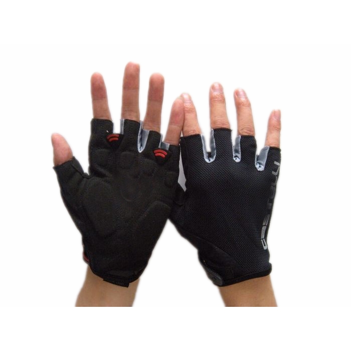 German crivit italian american brand male and female half finger fitness outdoor riding gloves GEL palm cushion
