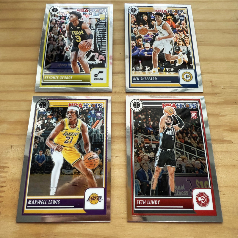 [George Sheppard, Gayle Irvis, Qingdao Foreign Player Pickett, Denver Nuggets] 24 Panini Rookie Star Card
