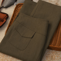 Distinctive and trendy as an irregular open fork half-body dress female high waist with a long straight cylinder-wrapped hip skirt