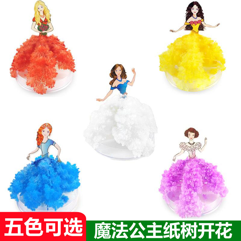 Flowering magic growth tree on paper Christmas tree wishing tree magic tree Christmas tree nostalgic toys for men and women when they were young