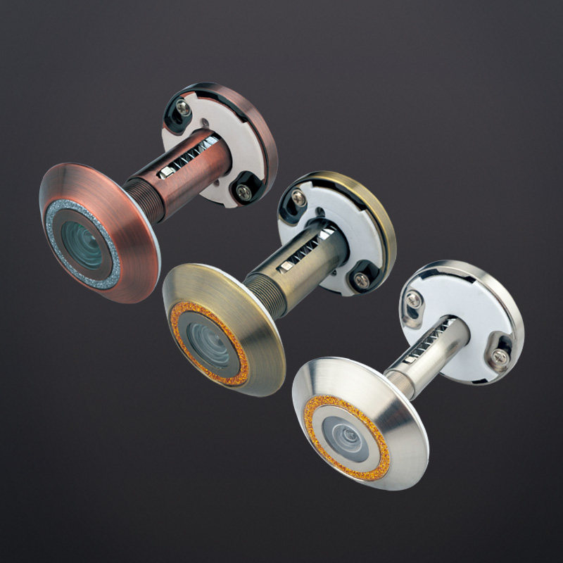 Cat eye door mirror security door Home anti-prying anti-screw open high-definition glass wide angle lens universal old-style entry door