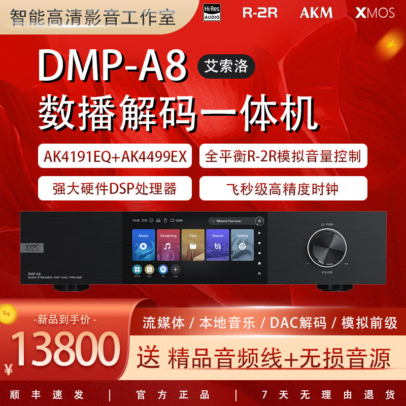 Spot eversolo Esolo new pindmp a8 player Number of players HIFI streaming integrated audio decoder-Taobao