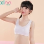 Xiaomeimei cô gái thời kỳ phát triển đồ lót trường tiểu học thể thao vest lớn cô gái áo ngực học sinh trung học ngủ áo ngực áo lót 3 dây