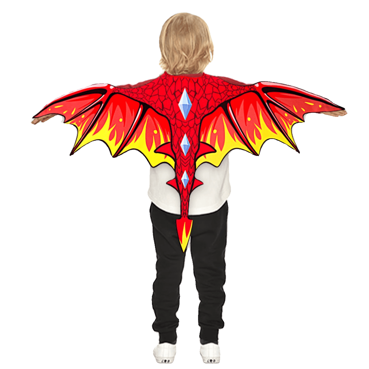 Children's Small Dinosaur Wings Pterosaur Suit Fire-Breathing Dragon Tyrannosaurus Rex Mask Cape Performance Costume Boys Halloween