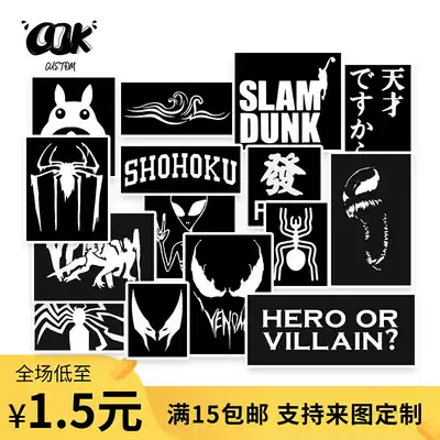 DIY scratch sneaker template custom AJ1AF1 scratch hollow dunk venom spray painted hand painted shoe accessories