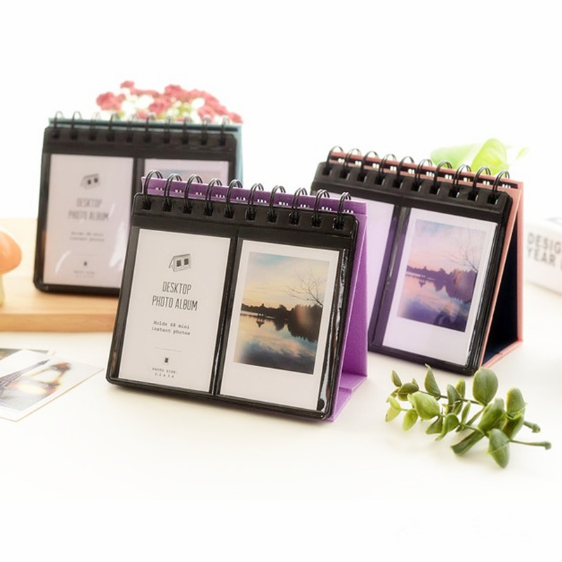 Desktop stand vertically take 3 inch 4 inch photo desk card card ticket collection