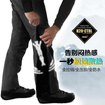 Outdoor jackets with side zipper rainstorm grade mountaineering fishing and hiking hard-shell rainproof waterproof breathable non-gtx for men and women