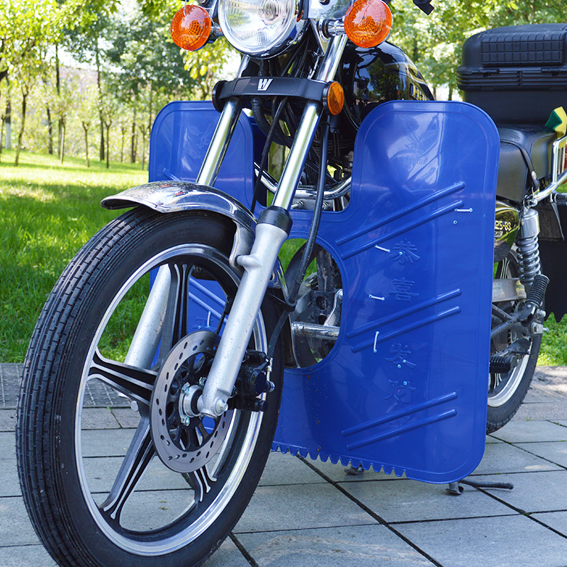 Locomotive under-wind 125 Insurance Rod Fender universal thickened Anti-cold kneecap Men's 150 Trans-riding Canopy Shelter