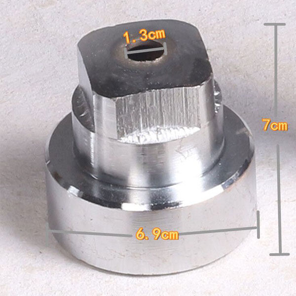 Penghua machine accessories: six-use seven-use (new knife)Penghua machine head Luo mother pipe cutting head nut