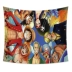 One Piece Treo Vải Ảnh nền lớn Trang trí Vải Tapestry Anime Movie Poster Phòng khách Vải nền Tapestry