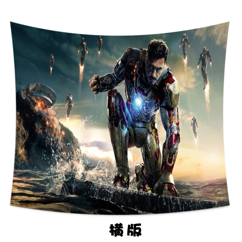 Anime Nhật Bản Hatsune Tương lai Vải Avengers World of Warcraft Sofa Nền Trang trí nội thất Tấm thảm thảm decor phòng ngủ