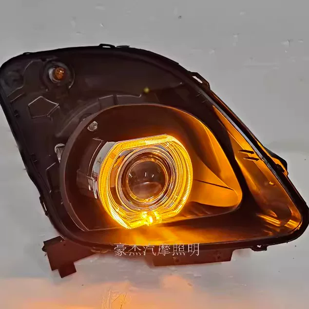 Совместимо с сборкой Swift Barlight для модификации LED двойного света линза ангельские глаза Devil Eye Глифпер Свет дневных огней