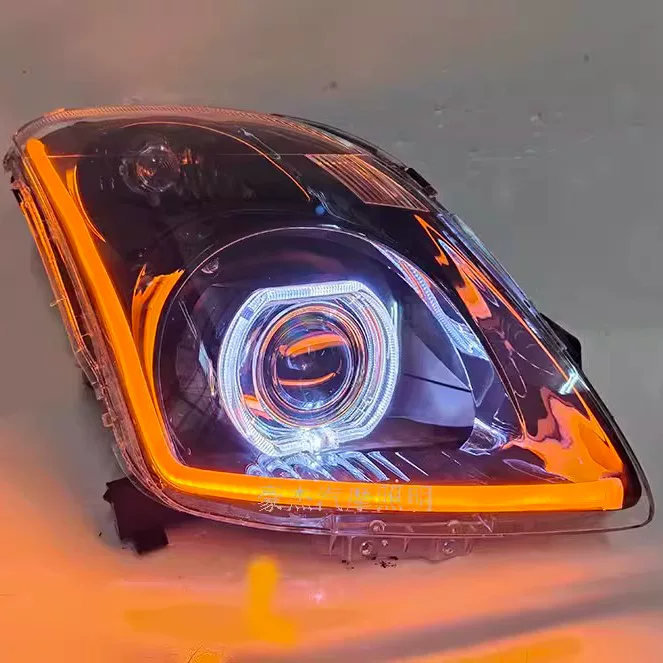Совместимо с сборкой Swift Barlight для модификации LED двойного света линза ангельские глаза Devil Eye Глифпер Свет дневных огней