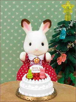 Японская эпоха лесные семейные игрушки Sylvanian Families набор тортов на день рождения