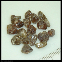 Nigeria natural untreated zircon raw stone VS-SI 17 pieces in total 31 36ct