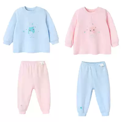 British baby underwear men and women's treasure sanitary pants cotton wool pants pajama pants close Body underwear 189B7592 189B7603