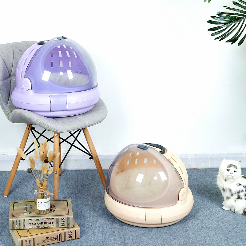 Pet Aviation Box Multifunction Space Cabin Enclosed Cat Litter Basin Cat Nest Portable Aviation Box Entrusted with Cat Kitty