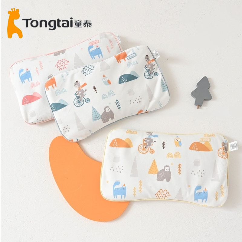 Child Tai Baby Pillow Newborn Baby Newborn Baby Spring Summer 0-1-3 Years Old Baby Bed Goods Items Autumn Winter Pillow