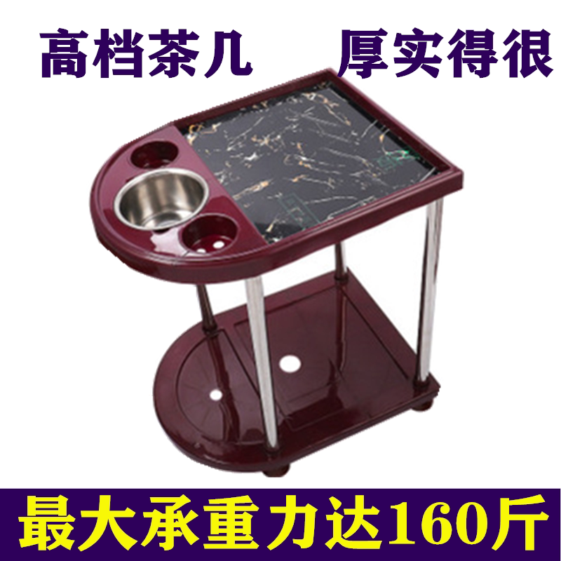 Mahjong Tea Several thicker panel boardroom Place kettle teacup table small table side corner of the corner of the champagne gold