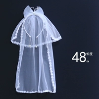 Вуаль из белого кролика