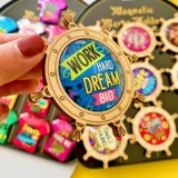 Магнитный магнит на холодильник, европейский стиль, 10 шт