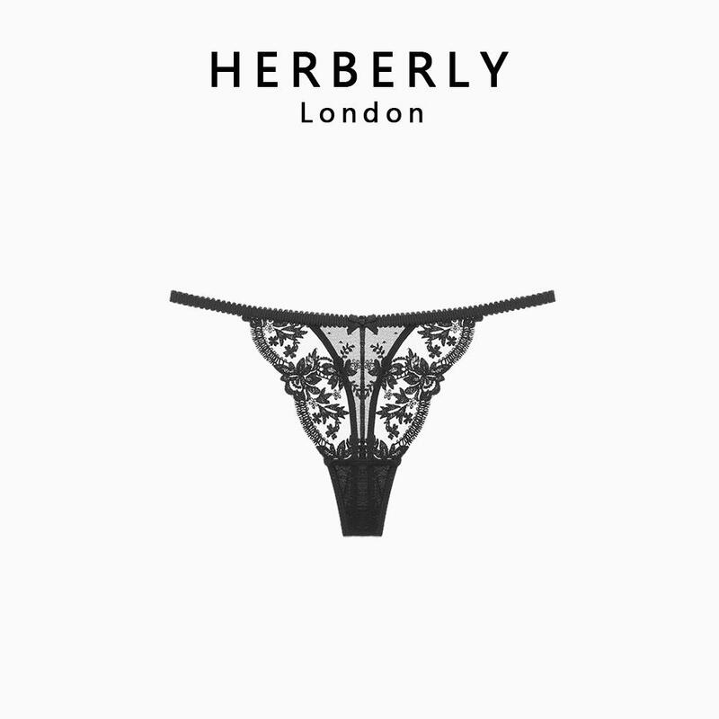 British Herberly Sexy Women's Underwear 24 New Style Tempting Pure Desire Lace Thong Breathable Low-Waist Large Size British Herberly Sexy Women's Underwear 24 New Style Tempting Pure Desire Lace Thong Breathable Low-Waist Large Size