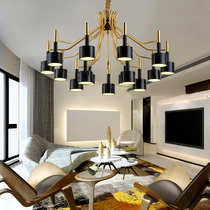 Nordic post-modern light luxury chandelier atmospheric fashion personality creative living room dining room bedroom LED simple chandelier