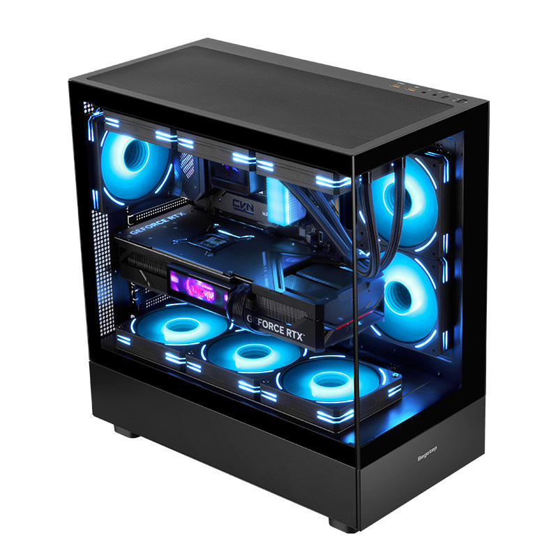 Colorful Computer Case I5 12400F 12600Kf 13400F 5060Ti 8g 5070 4060 5080 Graphics Card Assembled Computer Desktop Gaming Complete Machine DIY Setup