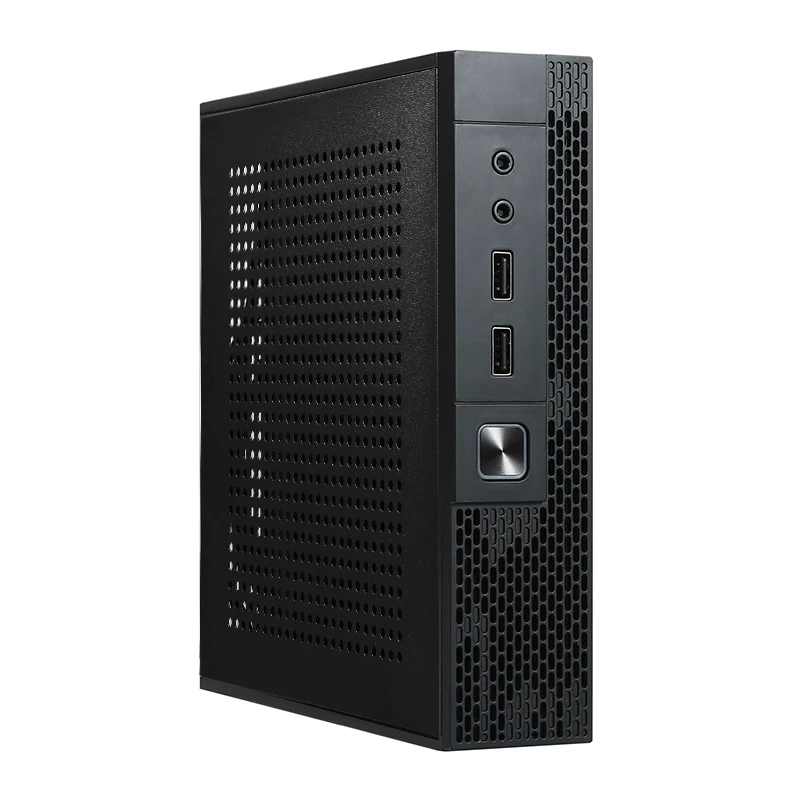 SKTC [TX02 миниатюрный корпус для ПК Thin ITX корпус тихий промышленный ПК мини-полуподдерживаемый]