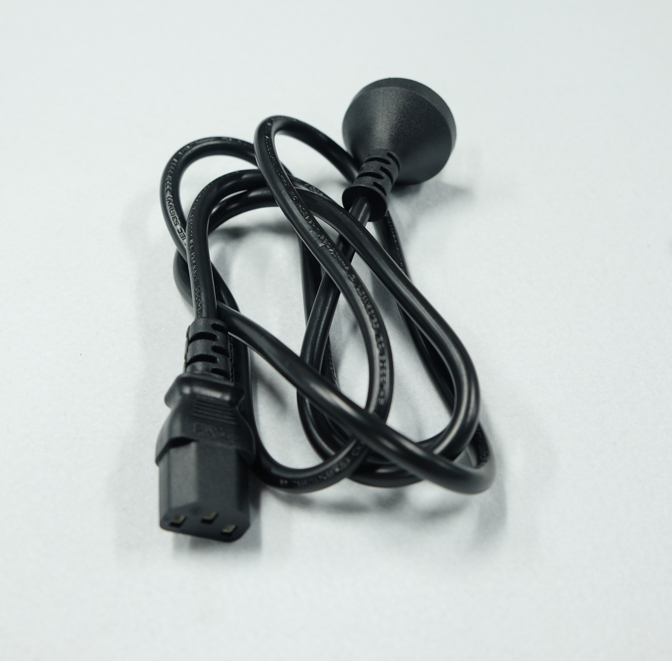 Desktop power adapter power cord national standard straight head product suffix 1 5 meters D port power three-hole power cord