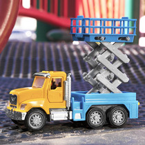 North America Driven Mini sound and light engineering vehicle Childrens sliding toy fire truck Bulldozer crane trailer Road roller