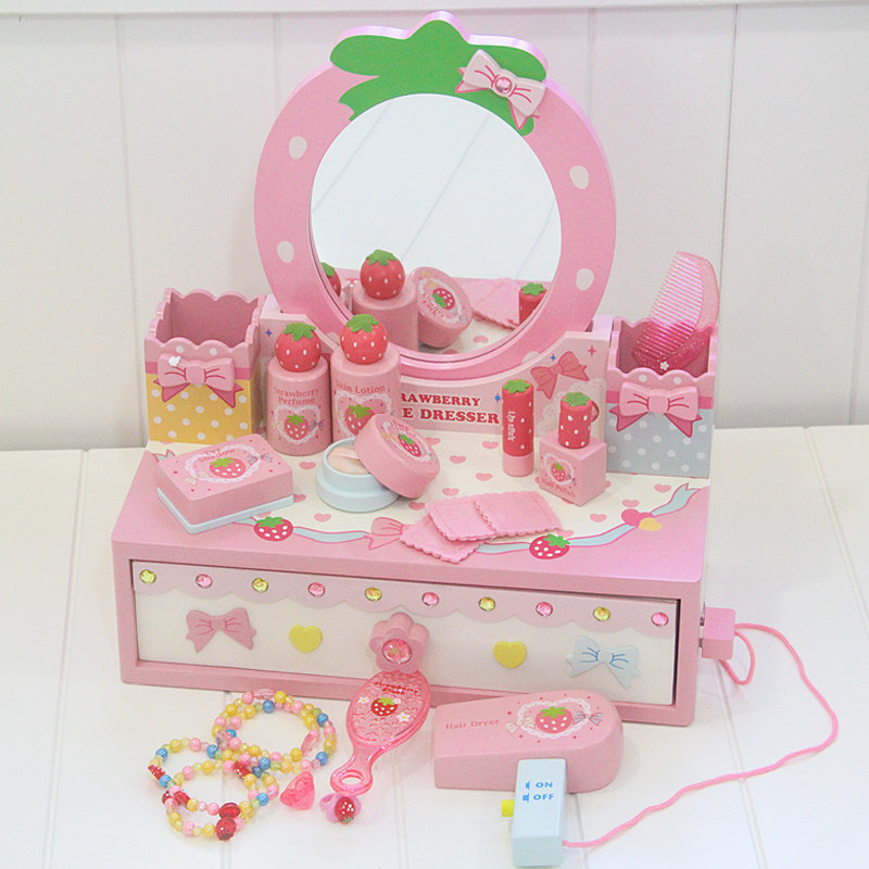 Children's makeup boxes Girls past Home Dressers Toys Emulation Cosmetics Girl girls Birthday Gifts-Taobao