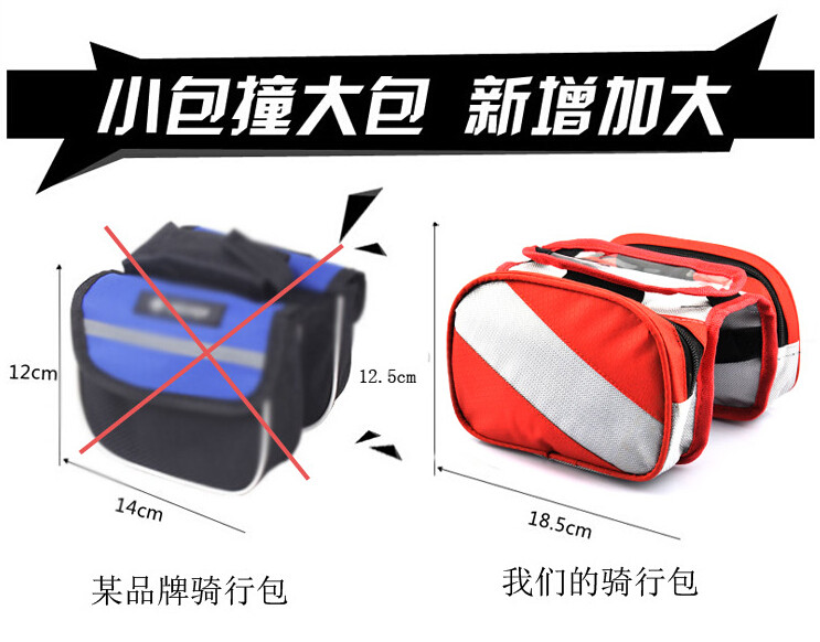 Sacoche pour vélo mixte - Ref 2216696 Image 9