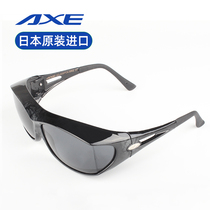 Japanese AXE panoramic glasses myopia glasses and anti - dust surgery goggles outdoor cycling
