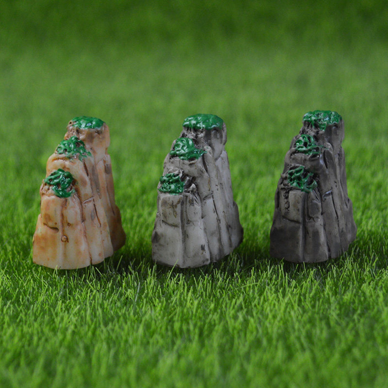 Shiwang Ant Pavilion Microscape Ant climbing Ecological Landscaping Cylinder Emulation Mini Fake Mountain Resin Process Pendulum