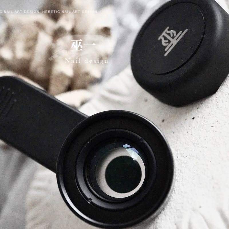 Wuyi Nail 30~120mm High-Definition Macro Lens for Nail Art and Eyelash Photography, No Distortion and Good Results
