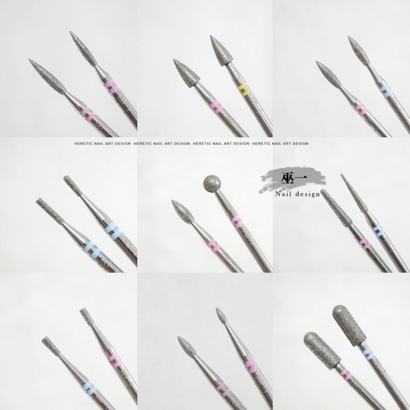 Wuyi Nail Russian-Style Pre-Cutting Tool with Upgraded Double Ring for Removing Cuticles and Shaping Nail Surface, Manicure Polishing Head Tool