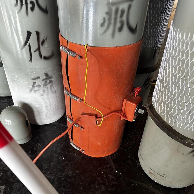 Heating Belt for Sulfur Hexafluoride Cylinders, 40L Oxygen Tank Heating Belt, Oil Barrel Heating Belt, Liquefied Gas Cylinder Heating Belt