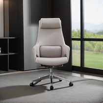 Genuine leather boss chair swivel chair light luxury office computer chair business meeting executive chair home comfortable sedentary study chair