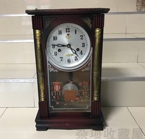Nostalgic old clock collection Dalian Torch brand old clock double happiness plum blossom 15-day clock normal travel time props and decorations