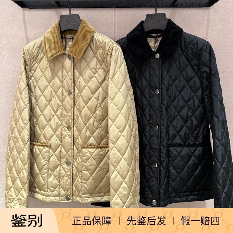 In-Stock Burberry/Burberry Autumn and Winter New Women's Cotton Jacket Coat Burberry Mid-Length Barn Style In-Stock Burberry/Burberry Autumn and Winter New Women's Cotton Jacket Coat Burberry Mid-Length Barn Style