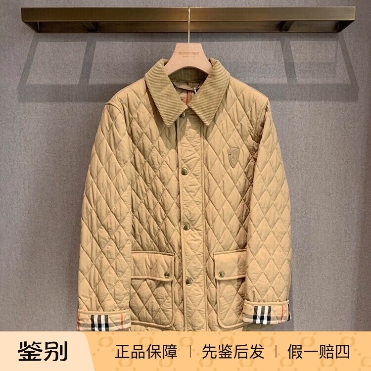 In Stock Burberry/Burberry Autumn and Winter New Women's Cotton Jacket Burberry Shield Logo 97996 In Stock Burberry/Burberry Autumn and Winter New Women's Cotton Jacket Burberry Shield Logo 97996