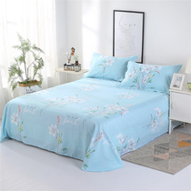 Bed sheet Single cotton single quilt Dormitory student double with flower cotton cotton twill bedding Pad single mattress single